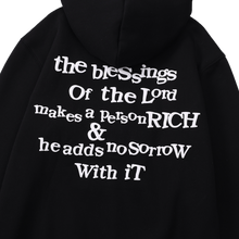 Load image into Gallery viewer, Black RICH Hoodie
