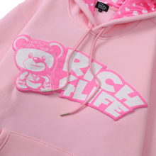 Load image into Gallery viewer, Pink RICH Hoodie
