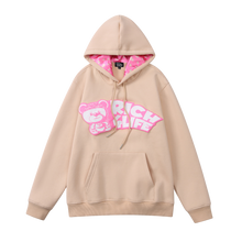 Load image into Gallery viewer, Pink/Tan RICH Hoodie
