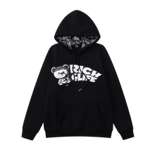 Load image into Gallery viewer, Black RICH Hoodie
